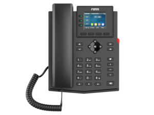 fanvil 4sip colour screen poe voip phone | x303p