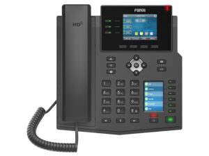 fanvil 12sip gigabit colour screen poe voip phone | x4u