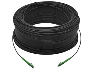 scoop fibre outdoor drop cable 150m lc lc apc 1core