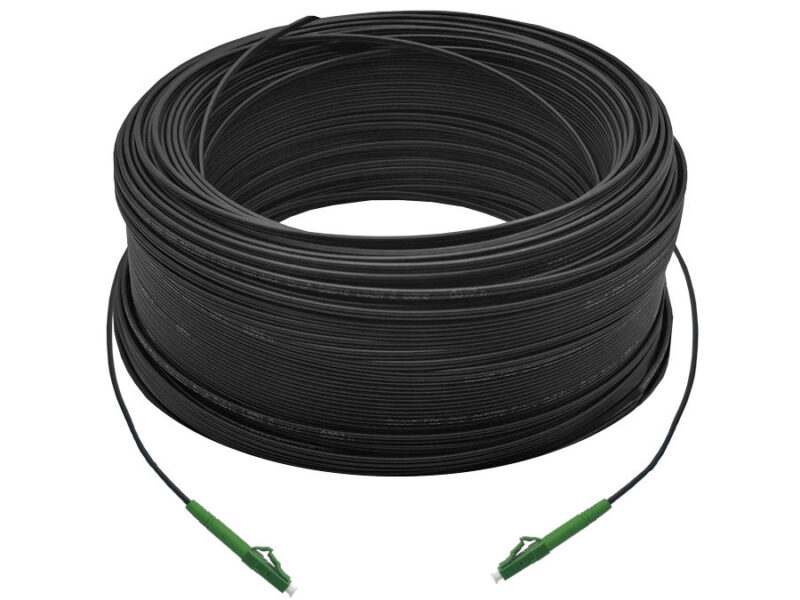 scoop fibre outdoor drop cable 150m lc lc apc 1core