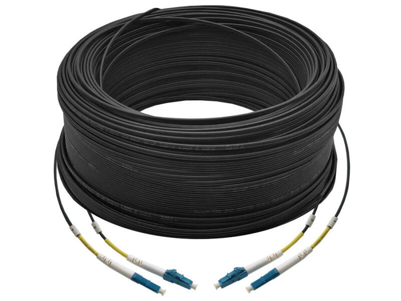 scoop fibre outdoor uplink cable 150m lc lc upc 2core