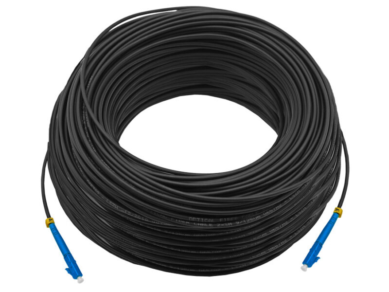 scoop fibre outdoor uplink cable 150m lc lc upc 1core