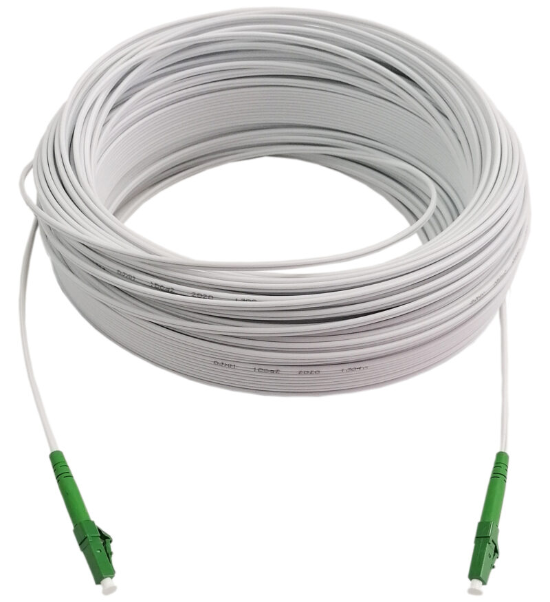 scoop fibre outdoor drop cable 60m lc lc apc 1core