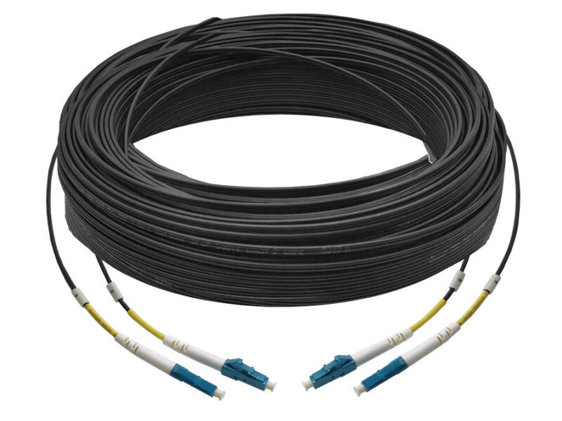scoop fibre outdoor uplink cable 60m lc lc upc 2core