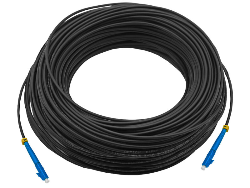scoop fibre outdoor uplink cable 60m lc lc upc 1core