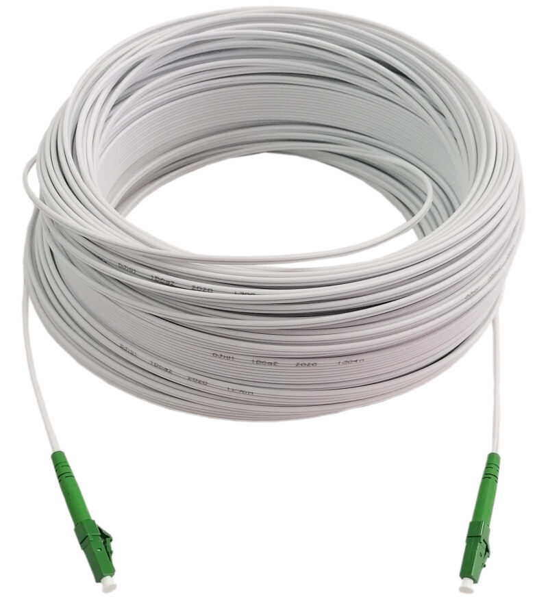 scoop fibre outdoor drop cable 90m lc lc apc 1core