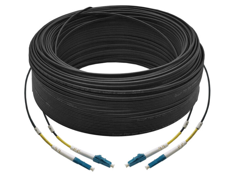 scoop fibre outdoor uplink cable 90m lc lc upc 2core