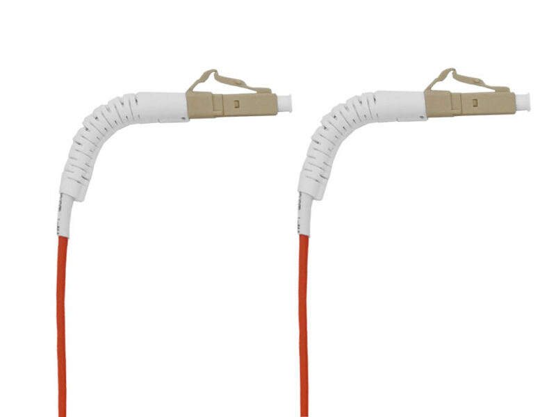 scoop fibre flylead lc lc mm 1m with flex boot