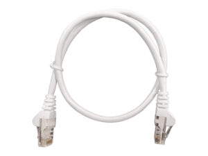linkbasic 50cm utp cat5e flylead white