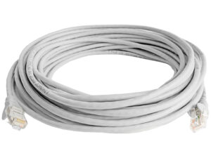 linkbasic 10 metre utp cat5e flylead grey