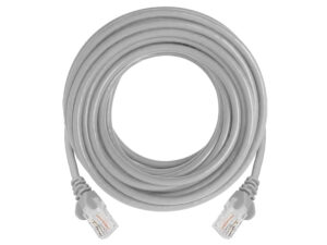 linkbasic 20 metre utp cat5e flylead grey