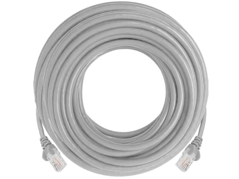 linkbasic 30 metre utp cat5e flylead grey