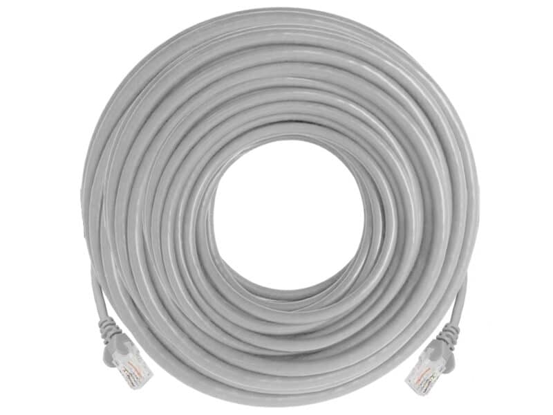 linkbasic 50 metre utp cat5e flylead grey