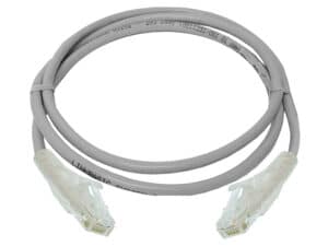 linkbasic 1 metre utp cat6 flylead grey