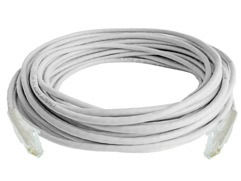 linkbasic 10 metre utp cat6 flylead grey