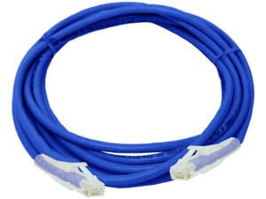 linkbasic 3 metre utp cat6 flylead blue
