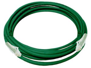 linkbasic 5 metre utp cat6 flylead green