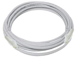 linkbasic 5 metre utp cat6a flylead grey