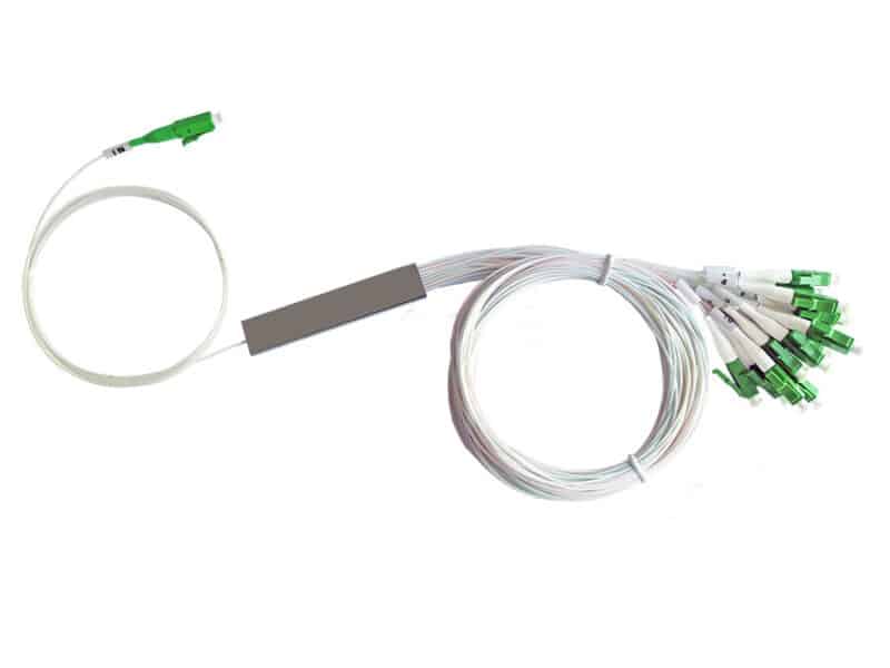 scoop fibre splitter blockless lc apc sm 1 16