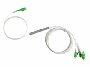 scoop fibre splitter blockless lc apc sm 1 4