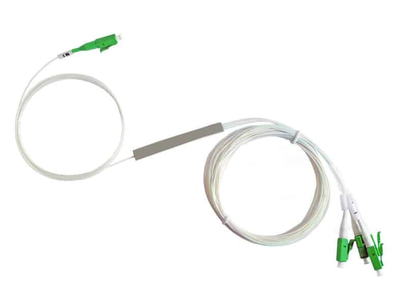 scoop fibre splitter blockless lc apc sm 1 4