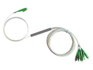 scoop fibre splitter blockless lc apc sm 1 8