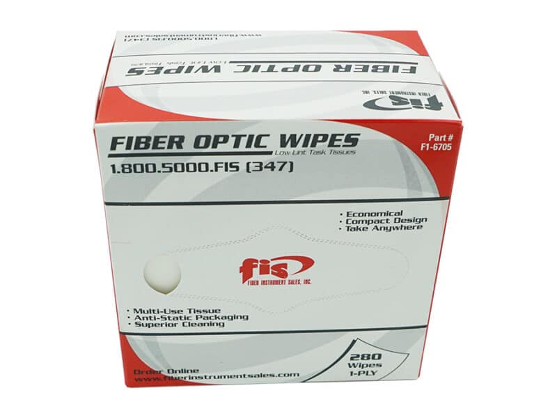 fibre optic wipes low lint tissues