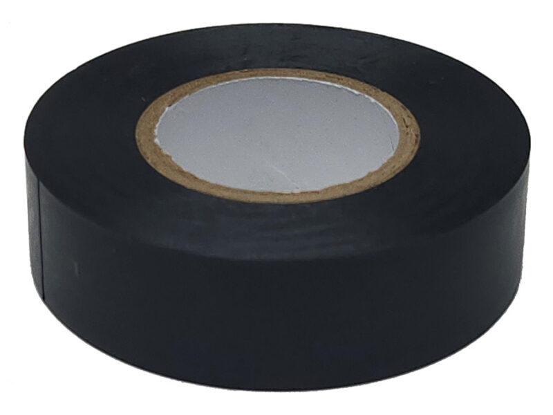 black insulation tape