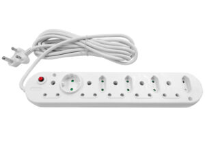 multi plug 5x16a 5x5a 5m cord