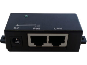 single port fast ethernet passive poe injector