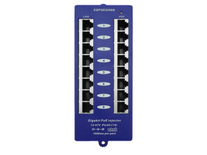 8 port gigabit passive poe injector