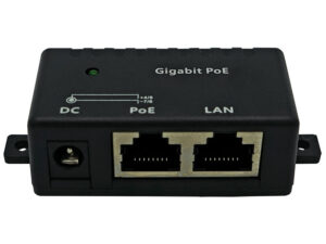 single port gigabit passive poe injector