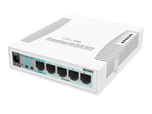 mikrotik swos smart switch 5 port gigabit 1sfp | css106 5g 1s
