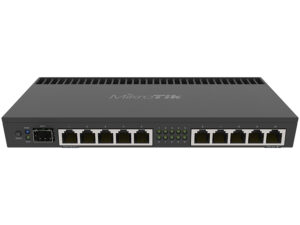 mikrotik 10 port gigabit 1sfp+ 4 core l5 rack mount router | rb4011igs+rm