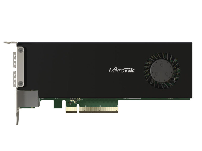 mikrotik cloud core 2 port sfp28 4 core smart pcie nic | ccr2004 1g 2xs pcie