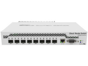 mikrotik cloud router switch 8 port sfp+ with poe input | crs309 1g 8s+in