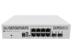 mikrotik cloud router switch 8 port 2.5gbps ethernet 2sfp+ | crs310 8g+2s+in