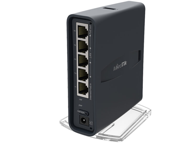 mikrotik hap ac lite tower 5 port ethernet 750mbps wifi 5 router | rb952ui 5ac2nd tc