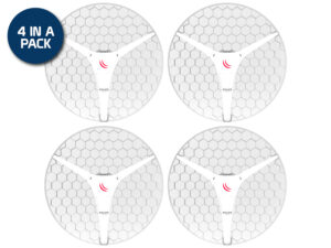 mikrotik lhg xl 5 ac 27dbi ptp cpe 4 pack | rblhgg 5acd xl4pack