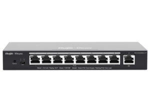 reyee 9 port gigabit with 8 poe 120w smart managed switch | rg es209gc p