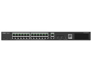 reyee 26 port gigabit with 24 poe 370w 2sfp smart managed switch | rg es228gs p