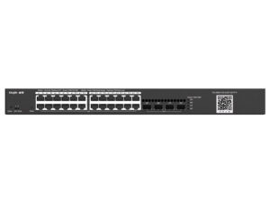 reyee 24 port gigabit poe 370w 4sfp layer 2+ smart managed switch | rg nbs3100 24gt4sfp p v2