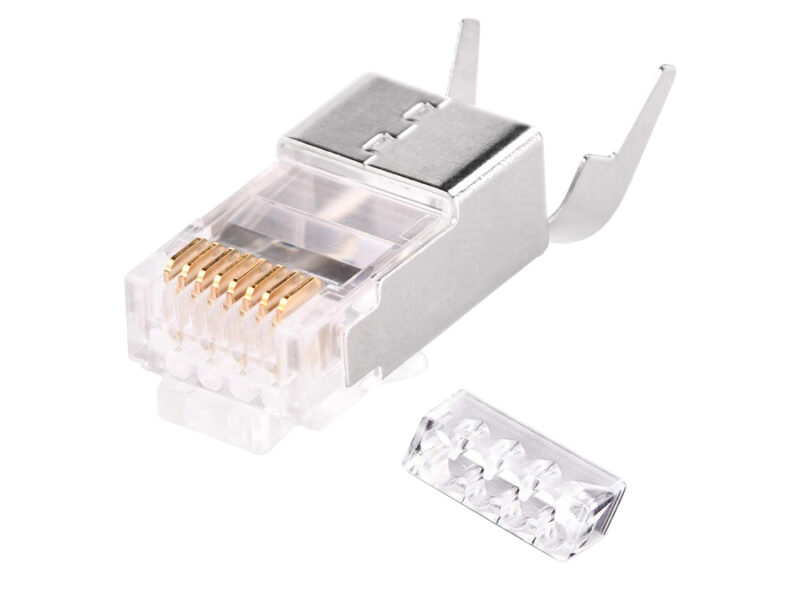 linkbasic rj45 cat6 shielded ftp modular plug
