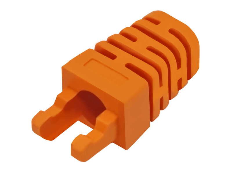 linkbasic rj45 orange crimp boot