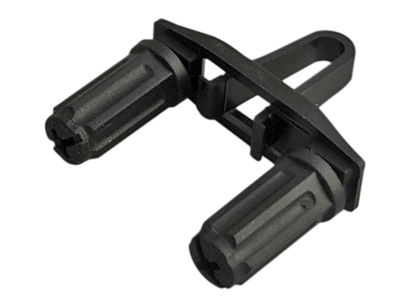 rackstuds duo 2.2mm/3.2mm 20 pack black | rslduo 1rub20 s2/40