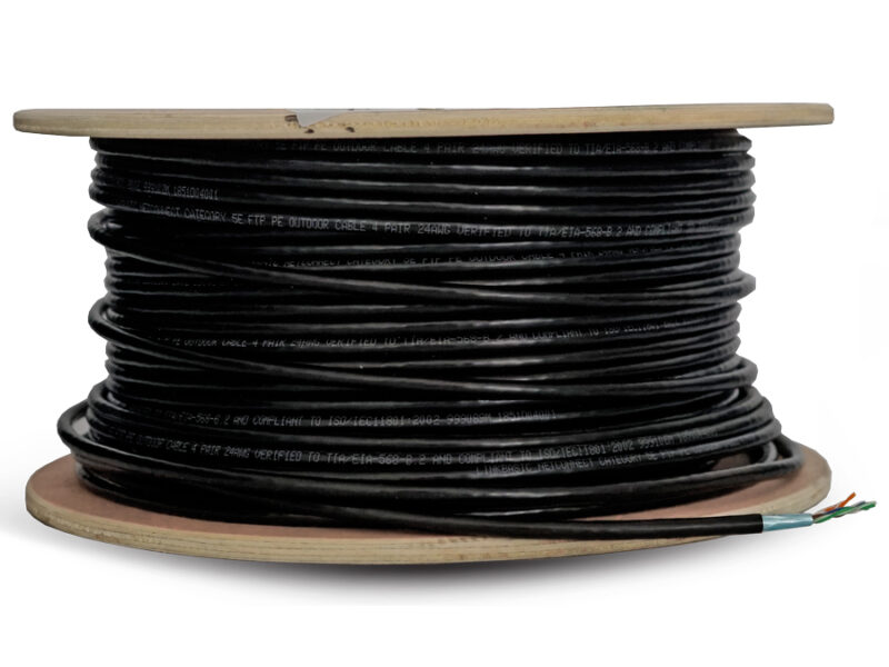 linkbasic 100m shielded uv protected cat5e cable