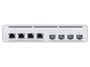 ubiquiti uisp switch plus 4 port 2.5gbps poe 4xsfp+ 160w | uisp s plus