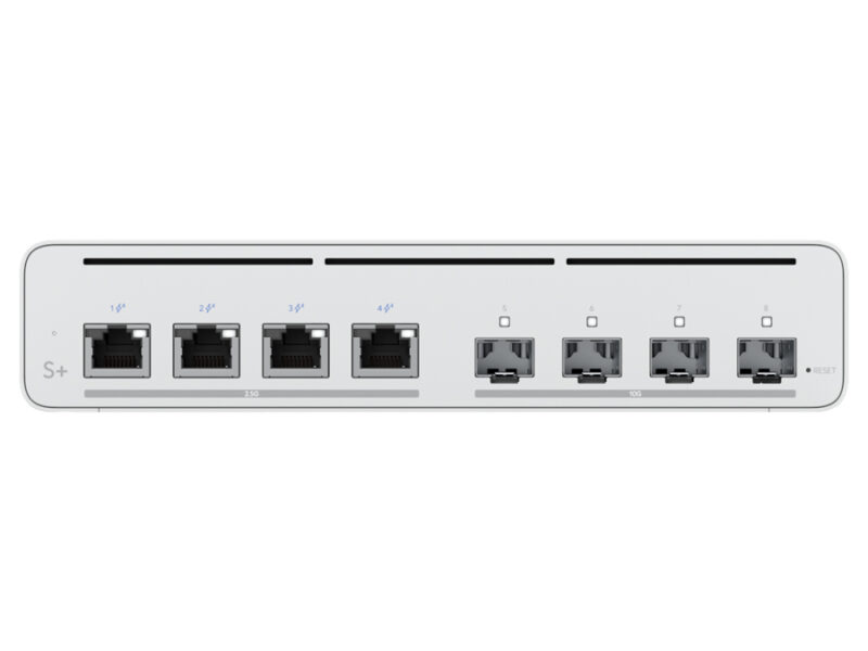 ubiquiti uisp switch plus 4 port 2.5gbps poe 4xsfp+ 160w | uisp s plus