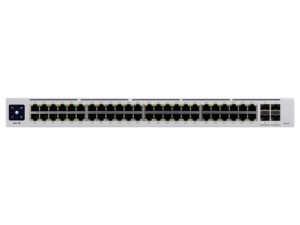 ubiquiti unifi switch 48 port gigabit 32poe 195w 4sfp | usw 48 poe