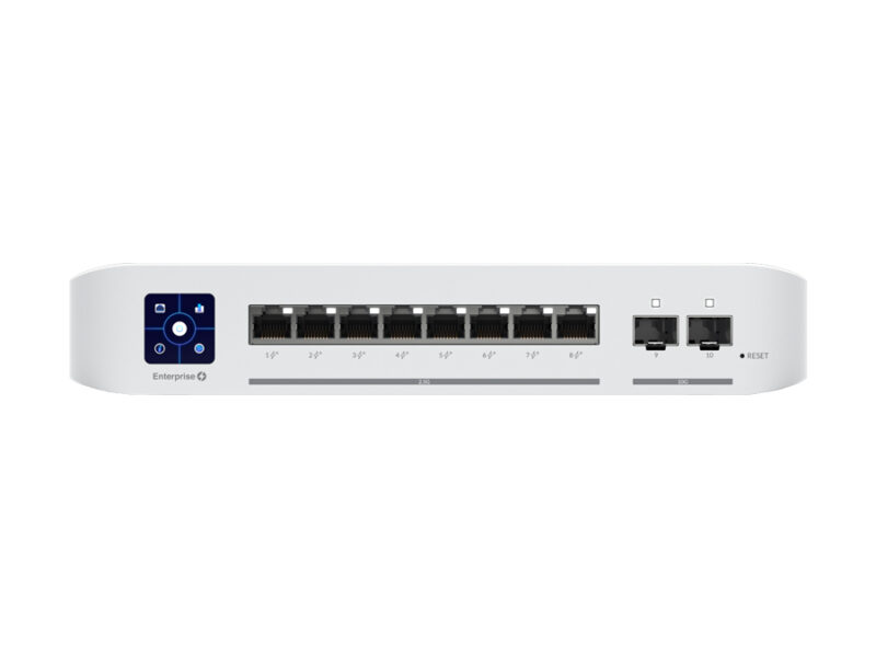 ubiquiti unifi enterprise switch 8 port 2.5gbps poe 120w | usw enterprise 8 poe